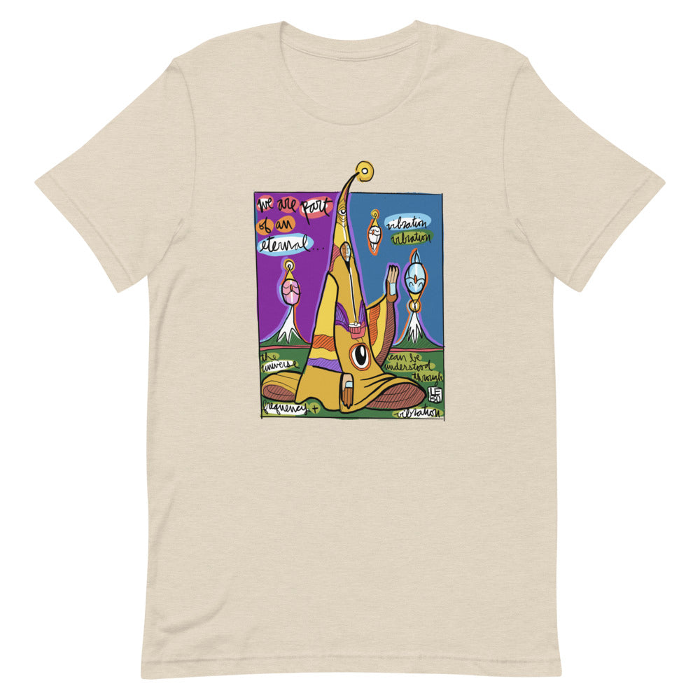 We are Part of an Eternal Vibration - Lebo Short-Sleeve Unisex T-Shirt